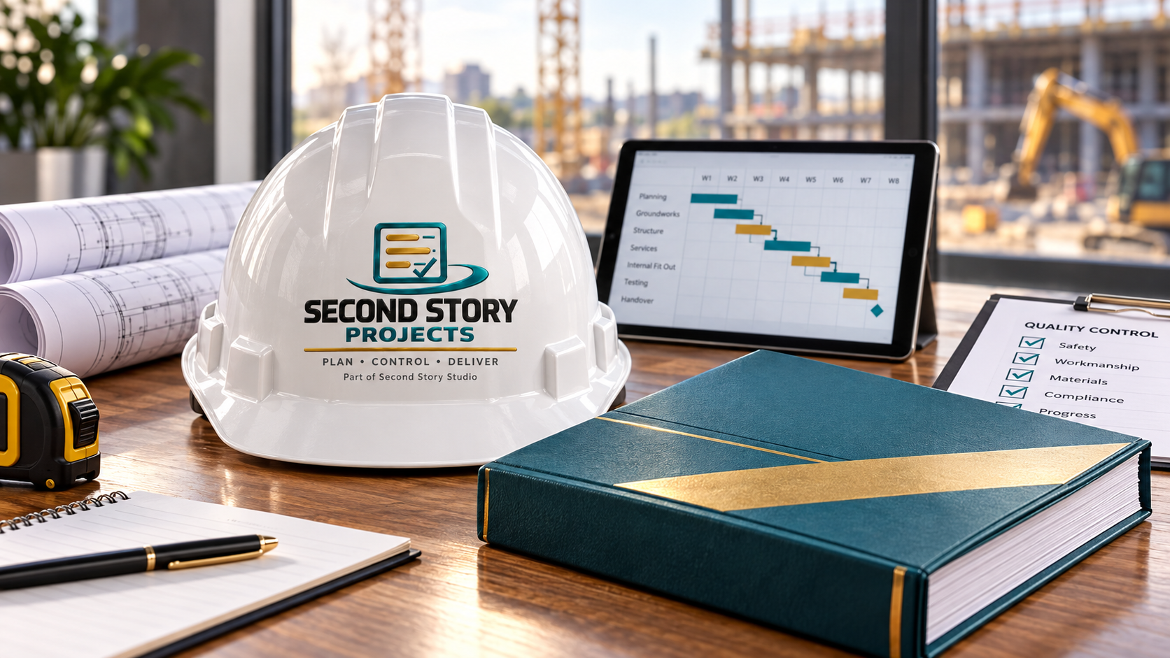 Construction Project Support — matching page hero illustration
